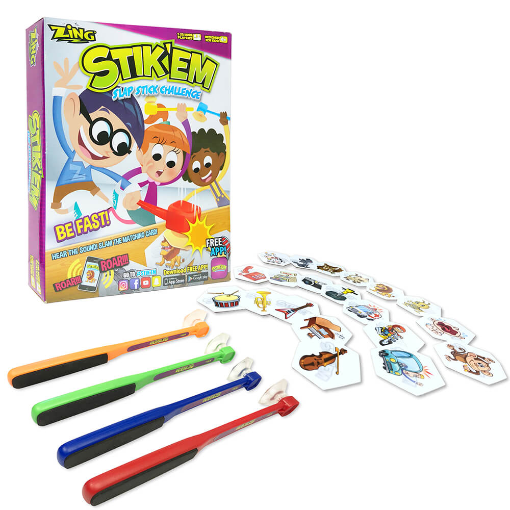 Stik'em Slap Game | Fast Family Reaction Card Game