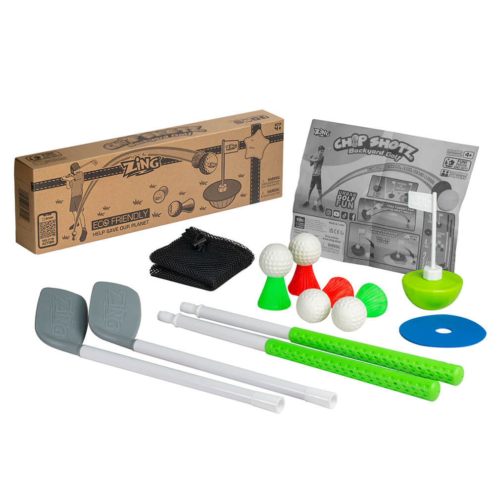 Chip Shotz Kids Backyard Golf Set | Fun Mini Golf for Little Pros